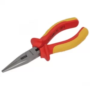 Image of Sealey AK83456 Long Nose Pliers 160mm VDE Approved