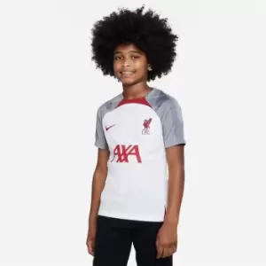 Image of Nike Liverpool Strike Top Juniors - White