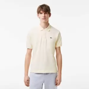 Image of Lacoste Logo-Appliqued Cotton Polo Shirt - 5/L
