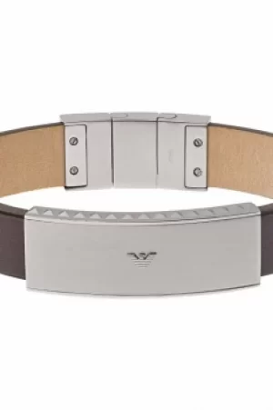 Image of Emporio Armani EGS1881040 Men Stainless Steel Studs Bracelet