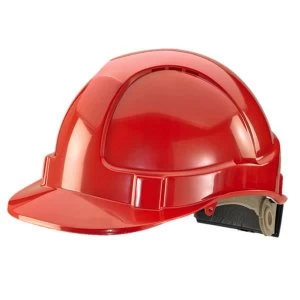 Image of BBrand Wheel Ratchet Safety Helmet Red