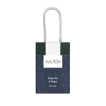 Image of Jack Wills Musk Soap On A Rope 300g - Navy