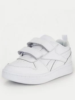 Image of Reebok Royal Prime 2.0 2v Childrens Trainers, White, Size 2