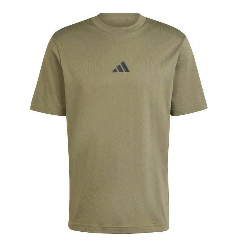 Image of adidas Graphic Logo T-Shirt Mens Olive Strata SL male 2XL