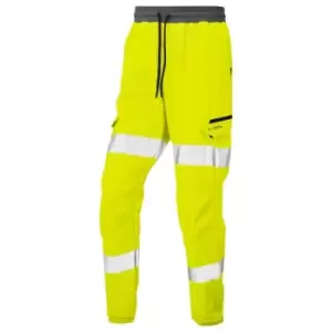 Image of Hawkridge ISO 20471 Class 1 EcoViz 4X Jog Trouser Yellow - XXL - High Visibility