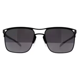 Image of Square Satin Black Prizm Black Polarized Holbrook TI