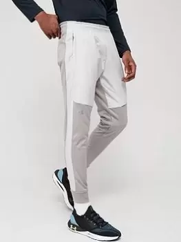 Image of Under Armour Training Winterised Armour Fleece&reg; Storm Pants - Grey, Size S, Men