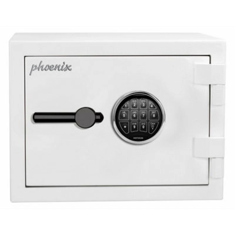 Image of Phoenix Safe Company Phoenix Fortress Ss1452E Security Safe In Scratch-Resistant White Paint With Vds Certified Electronic Lock