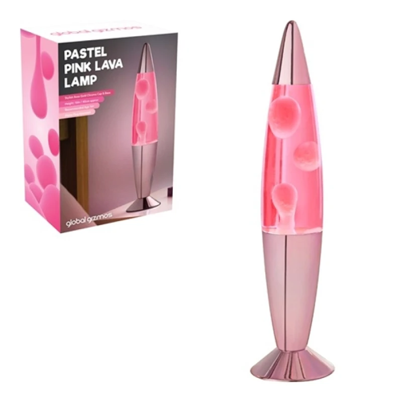 Image of GLOBAL GIZMOS 48879 16" Lava Lamp - Pink 5025301488796