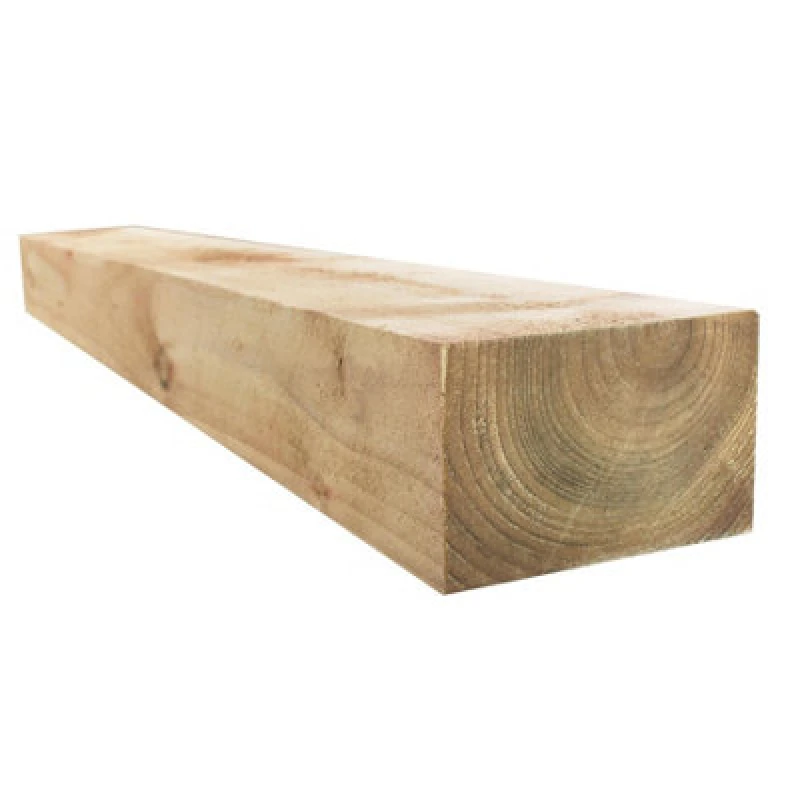 Image of Snowdon Timber Treated Sleeper (H) 100mm (W) 150mm (L) 1.2M - Pack Of 5