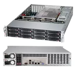 Image of Supermicro 826BAC4-R920LPB Rack Black 920 W
