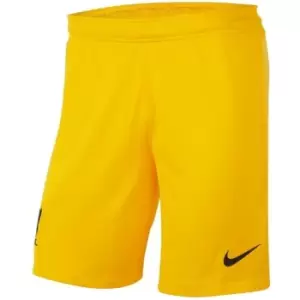 Image of Nike Liverpool Home Goalkeeper Shorts 2021 2022 - Gold
