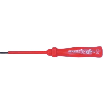 Image of Kennedy - Electricians Screwdriver, 2.5MM Parallel Tip, 85MM Blade