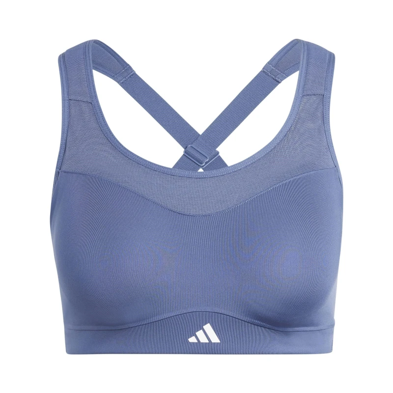 Image of adidas TLRD Impact Training High-Support Bra Womens Blue female 2XSB