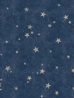 Image of Fine Decor Starlight Stars Navy