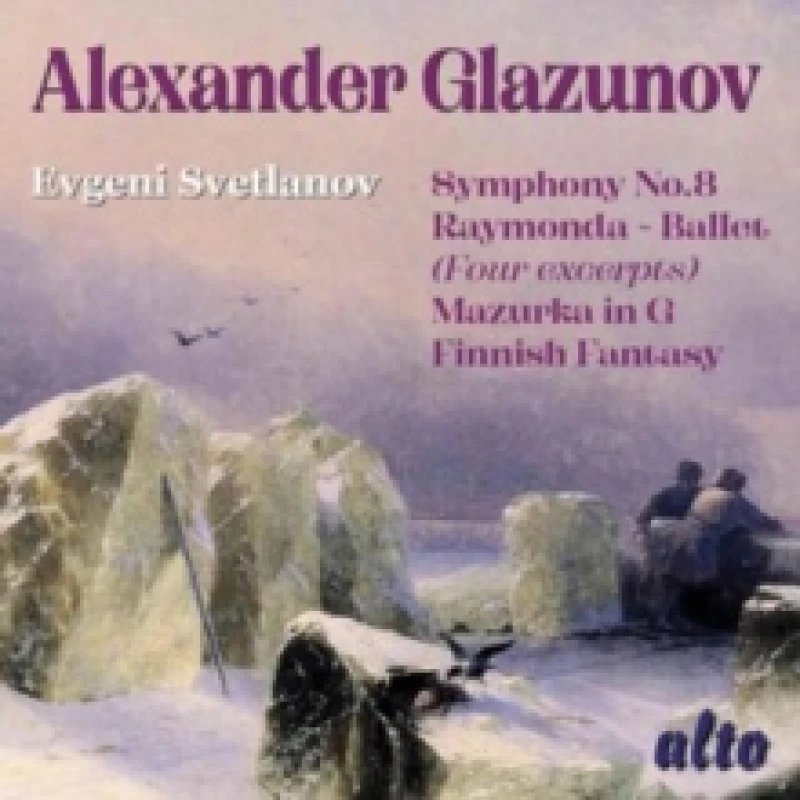 Image of Alexander Glazunov: Symphony No. 8/Raymonda - Ballet/... CD / Album