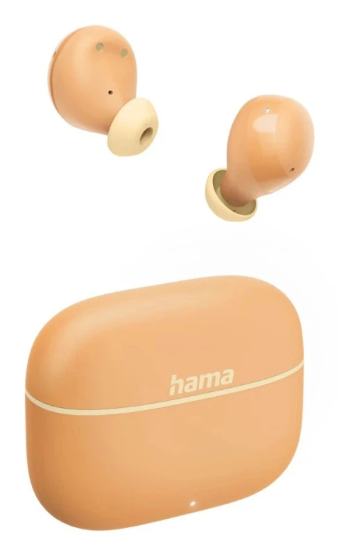 Image of Hama Hama Freedom Buddy II Headset True Wireless Stereo (TWS) In-ear Calls/Music Bluetooth Orange 00221763