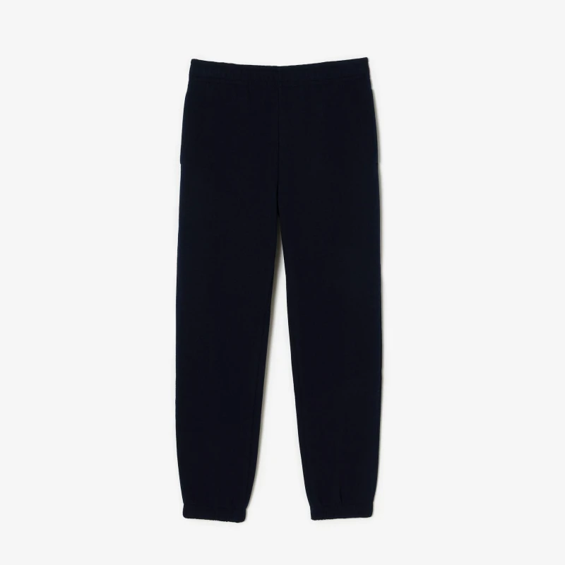 Image of Lacoste Womens Closed Hem Woven Tracksuit Joggers Navy Blue female 16 (44)