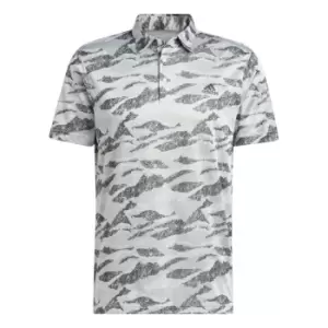 Image of adidas Horizon Print Polo - Green