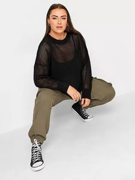 Image of Side Split Metallic Piontelle Jumper