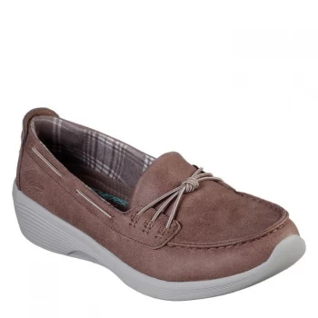 Image of Skechers Arya Womens Slip On Shoes - Brown