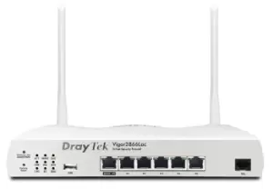 Image of Draytek Vigor 2866Lac Wireless Router Gigabit Ethernet Dual Band...