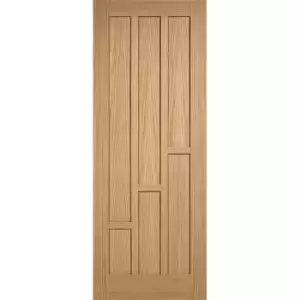 Image of Coventry Internal Prefinished Oak 6 Panel Door - 762 x 1981mm