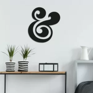 Image of Ant Black Decorative Metal Wall Accessory