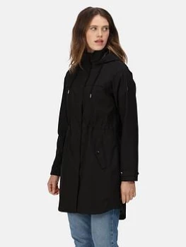 Image of Regatta Adasha Waterproof Shell Jacket - Black, Size 10, Women