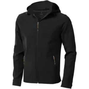 Image of Elevate Mens Langley Softshell Jacket (XXXL) (Solid Black)