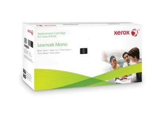 Image of Xerox Lexmark 12A6 Black Laser Toner Ink Cartridge