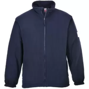 Image of Portwest FR30NARL - sz L Flame Resistant Anti Static Fleece - Navy - Navy