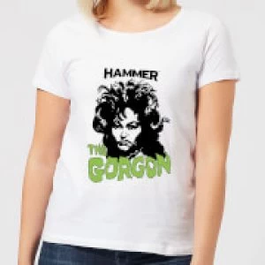 Image of Hammer Horror The Gorgon Womens T-Shirt - White - XXL