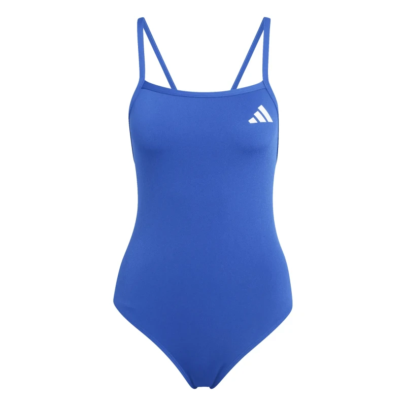 Image of Womens V-back one Piece swimsuit adidas Ripstream Team Bleu Female 48