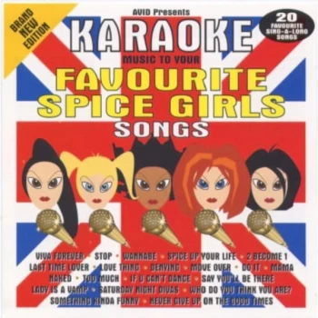 Image of Spice Girls - Karaoke Music To Your Favourite Spice Girls Songs CD