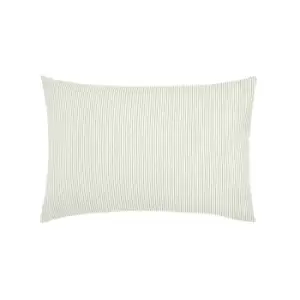 Image of Joules Springtime Floral Pair of Standard Pillowcases, Grey