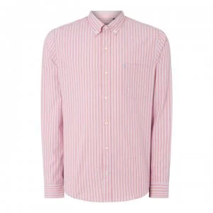 Image of IZOD Multistripe Shirt - Rapture Rose697