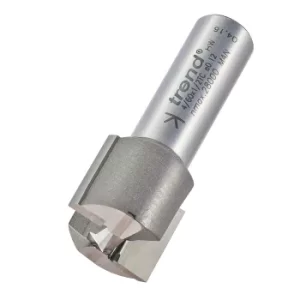 Image of Trend Professional Two Flute Straight Router Cutter 22mm 19mm 1/2"