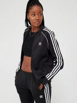 Image of adidas Originals Superstar Track Jacket - Black, Size 12, Women