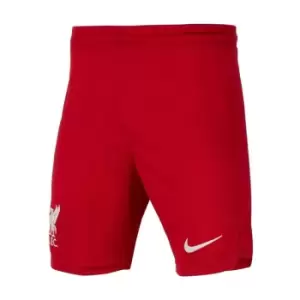 Image of Nike Liverpool Home Shorts 2023 2024 Juniors - Red