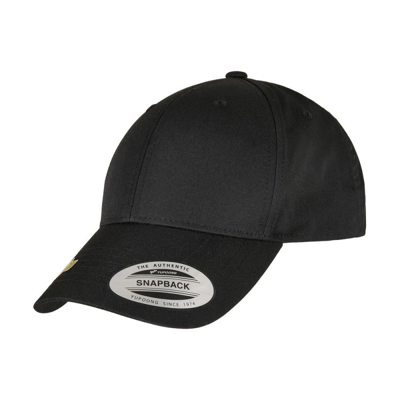 Image of Flexfit Flexfit Men Twill Snapback Cap in Black One Size Male 5063300292020