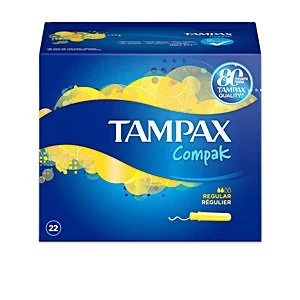 Image of TAMPAX COMPAK tampon regular 22 uds