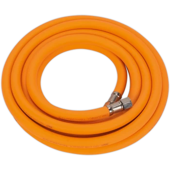 Image of Sealey Hybrid Hi Vis Air Line Hose 8mm 5m