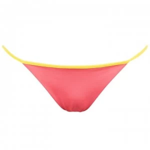 Image of Tommy Bodywear Pop String Bikini Bottoms - Laser PinkTJN