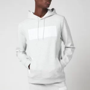 Image of Hugo Boss Athleisure Soody Batch Pullover Hoodie Pastel Grey Size L Men