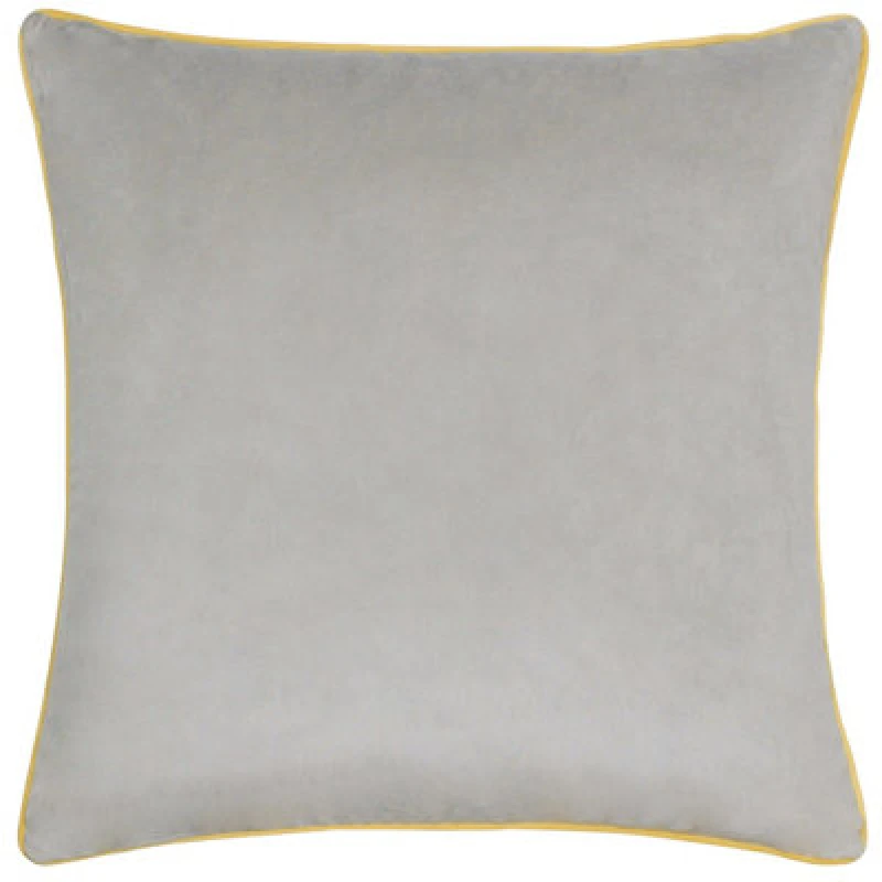 Image of Furn Furn Meridian Velvet Cushion in Ivory Size: 45cm x 45cm Ivory 45cm x 45cm Unisex 5025532353535