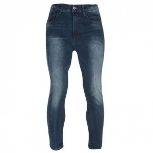 Image of G Star Type C 3D Super Slim Jeans - medium aged