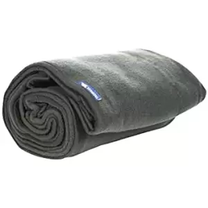 Image of Trespass Snuggles Fleece Trail Blanket - ASRTD (One size) (Charcoal) - Charcoal