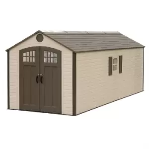 Image of Lifetime 8 x 20ft Outdoor Storage Shed - Installation Included
