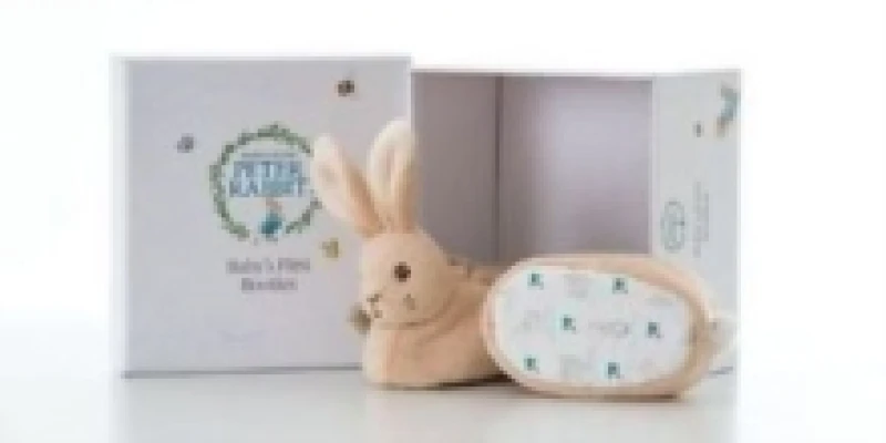 Image of Peter Rabbit Baby Booties Gift Set